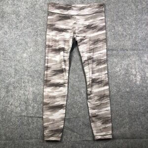 Under Armour 1253121 401 UA Perfect Zipped Printed Studio Leggings Large